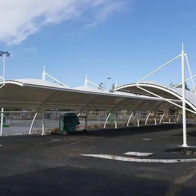普格县膜结构电动车棚